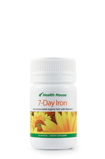 7-Day Iron for Blood/Arteries, Bones/Joints, Energy, Mind/Brain