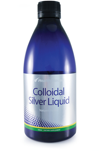 Colloidal Silver Liquid 500ml for Immune System, Lungs/Throat