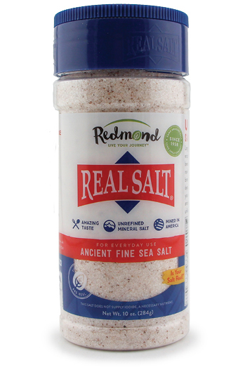 Mineral rich, pure sea salt from Utah in a convenient salt shaker.