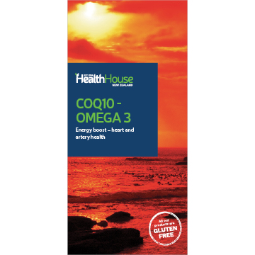 CoQ10 Omega 3 Flyer